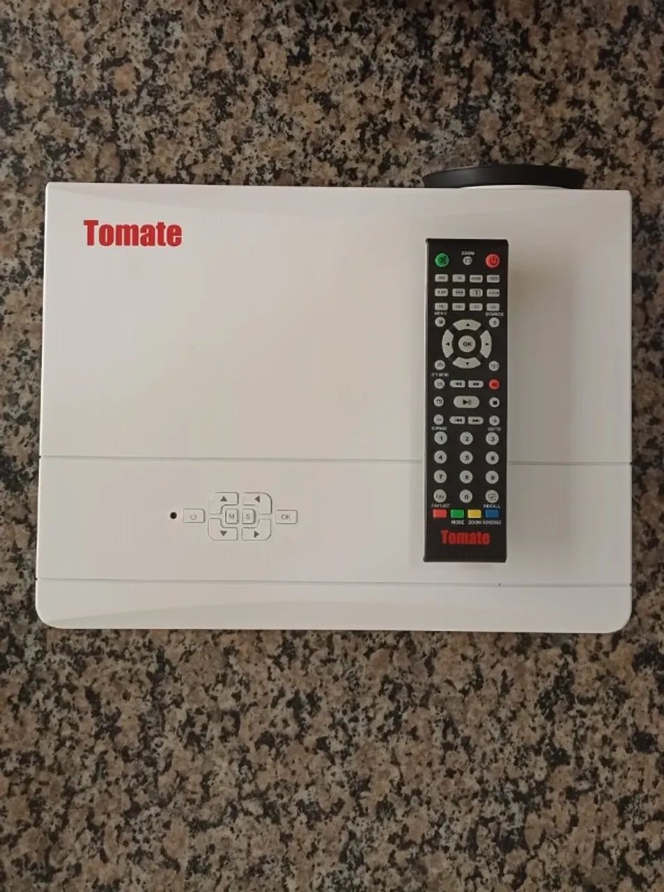 PROJETOR MULTIMIDIA 3000 LUMENS TOMATE MPR-2002 - Foto 2
