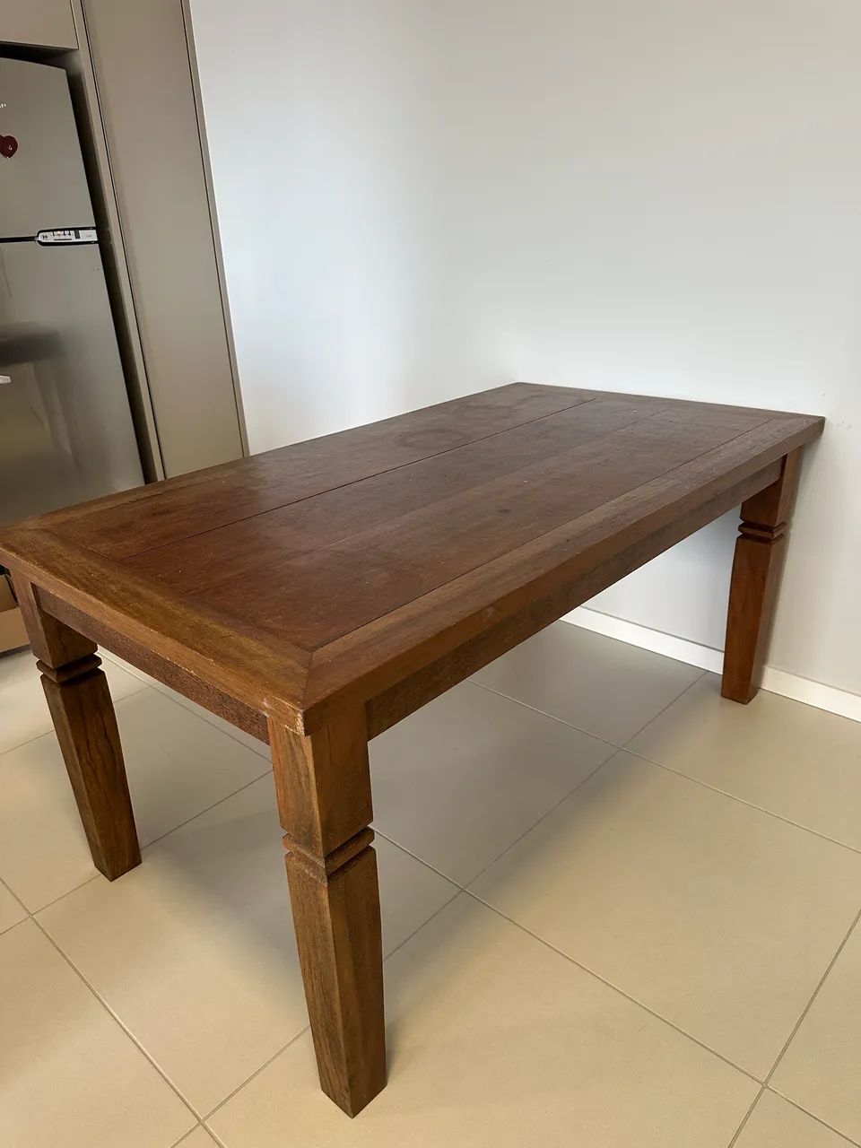 Mesa jantar madeira de demolição - Foto 3