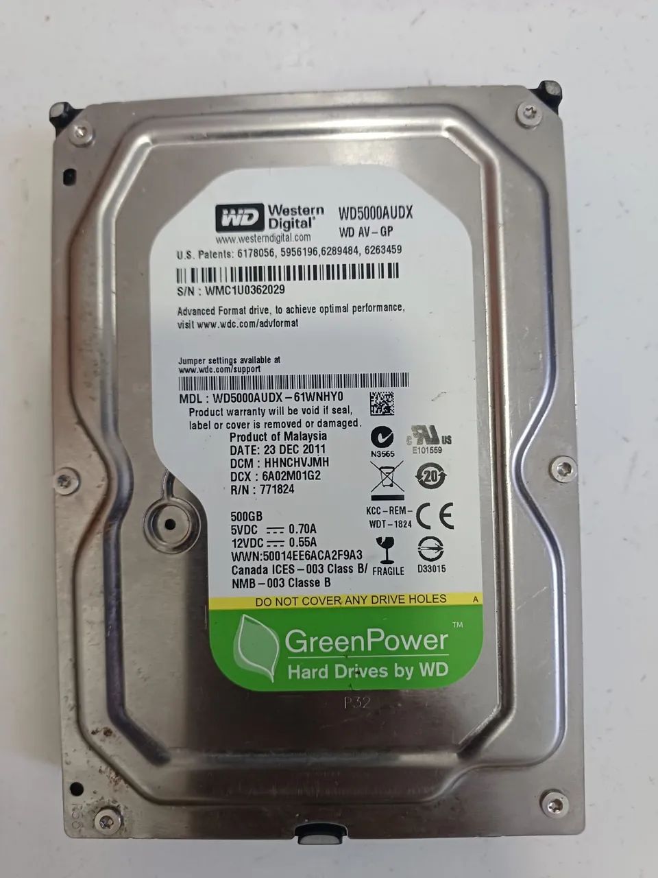 Hds wd e seagate 500gb CPUs cftv dvr nvr  - Foto 3