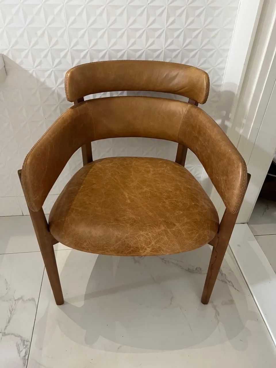 Cadeira couro
