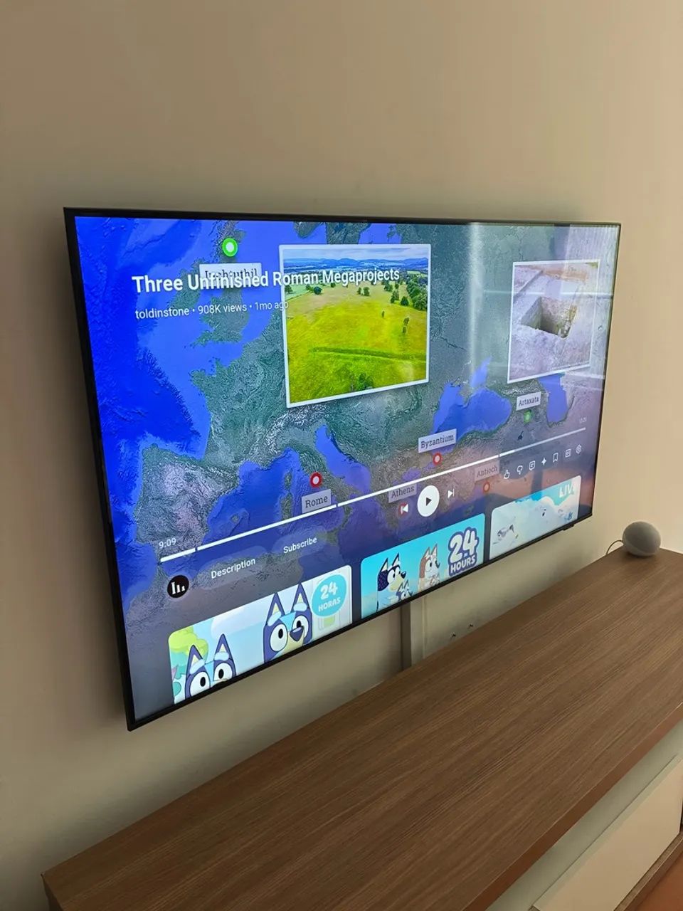 TV Samsung 60 polegadas, 4K em ótimo estado!  - Foto 2