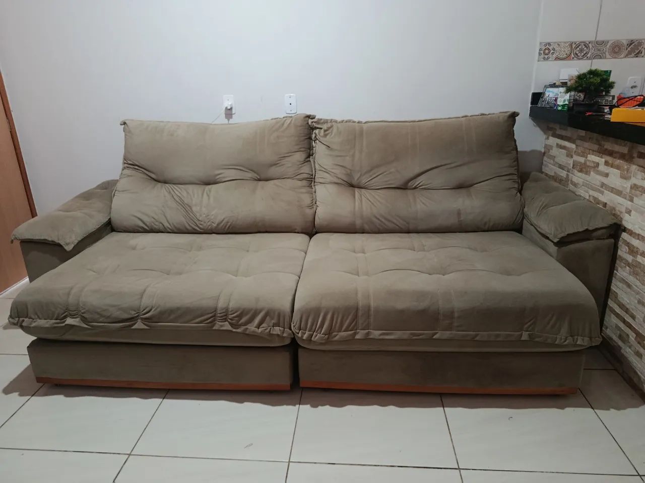 Sofá , retrátil reclinável!