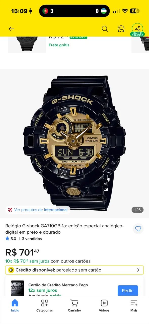 Casio gshock original - Acessórios - Guaratiba, Rio de Janeiro