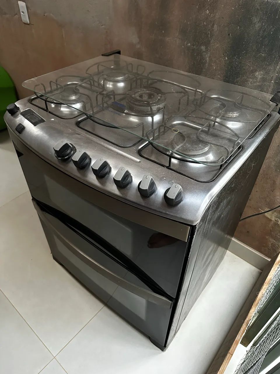 Fogão 5 bocas 2 fornos Brastemp  - Foto 4