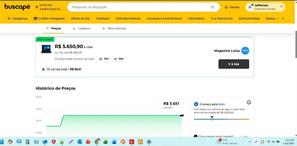 Laptop Lenovo - ThinkPad E 14 Polegadas - Excelente para trabalho e lazer - Foto 4