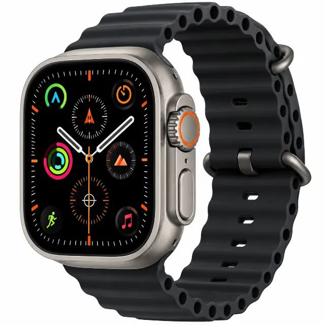 Apple Watch Ultra 3 GPS Cellular 49mm Titânio Preto Novo Lacrado - Foto 3