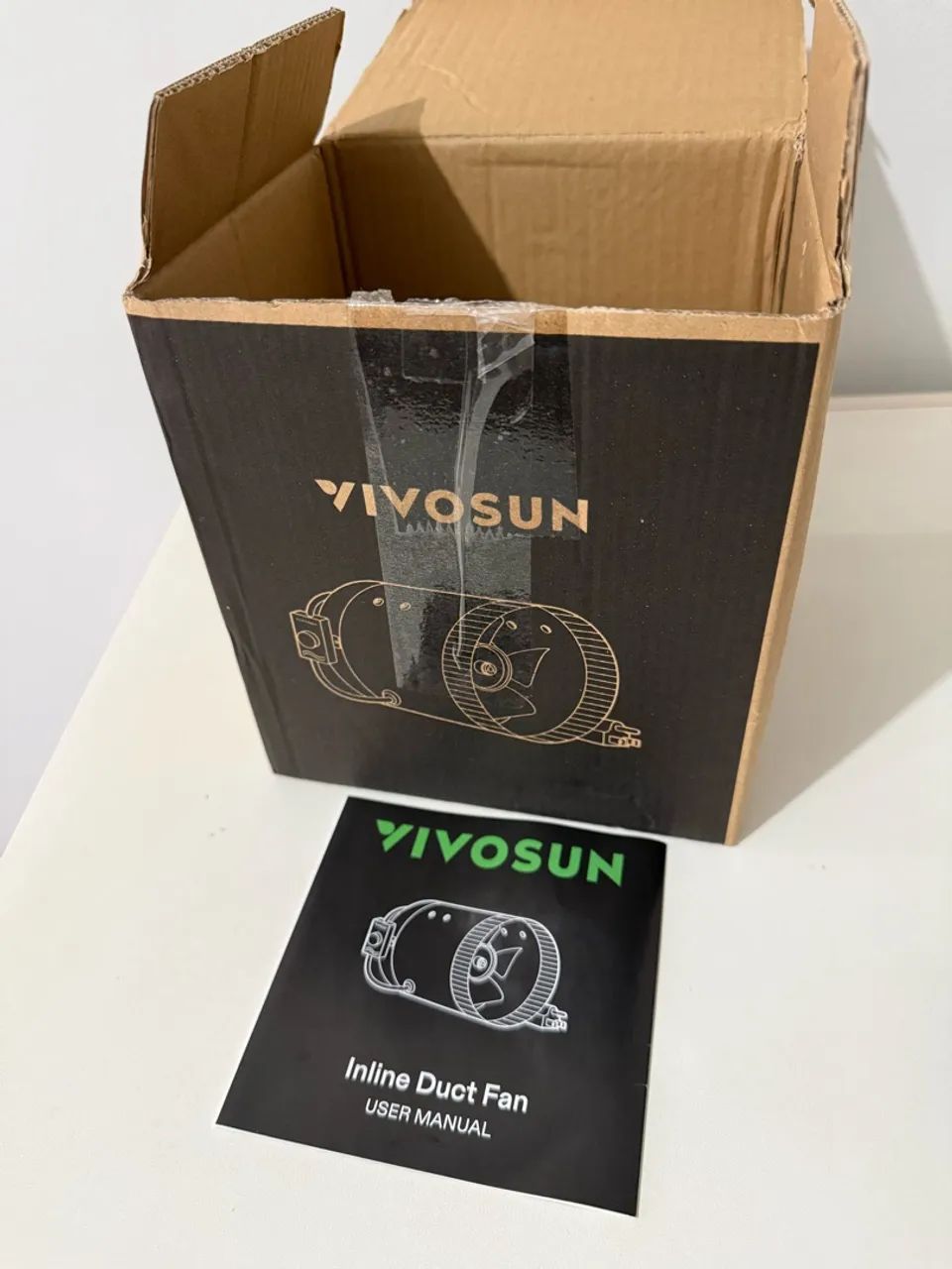Exaustor Vivosun com dimer - Foto 4