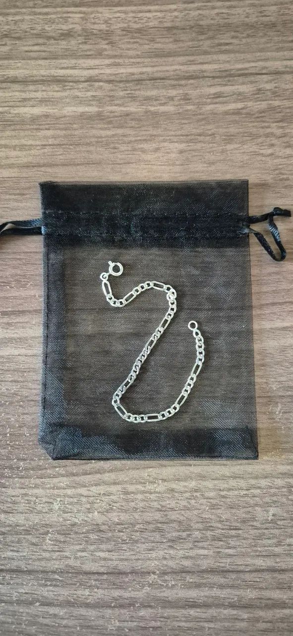 Pulseira prata 925 - Fígaro  - Foto 3