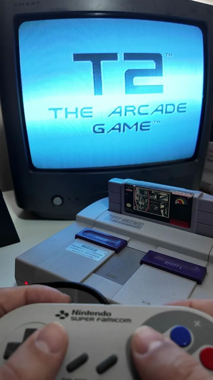 Terminator 2: The Arcade Game - Super Nintendo (SNES) Original