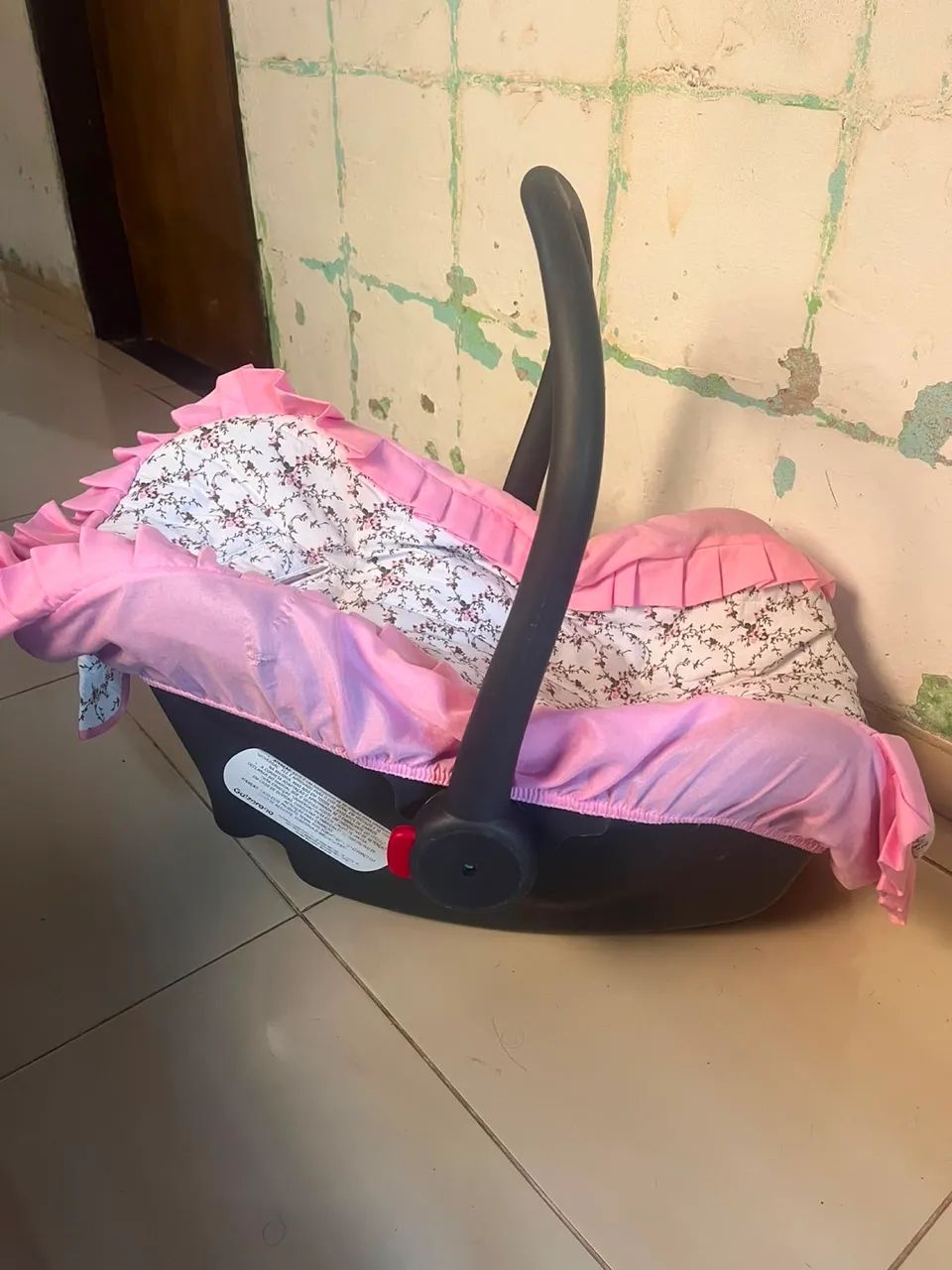 Carrinho Moisés e bebê conforto  - Foto 4