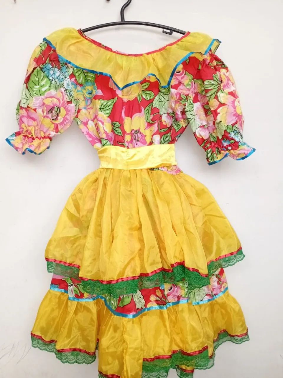 Vestido junino infantil 