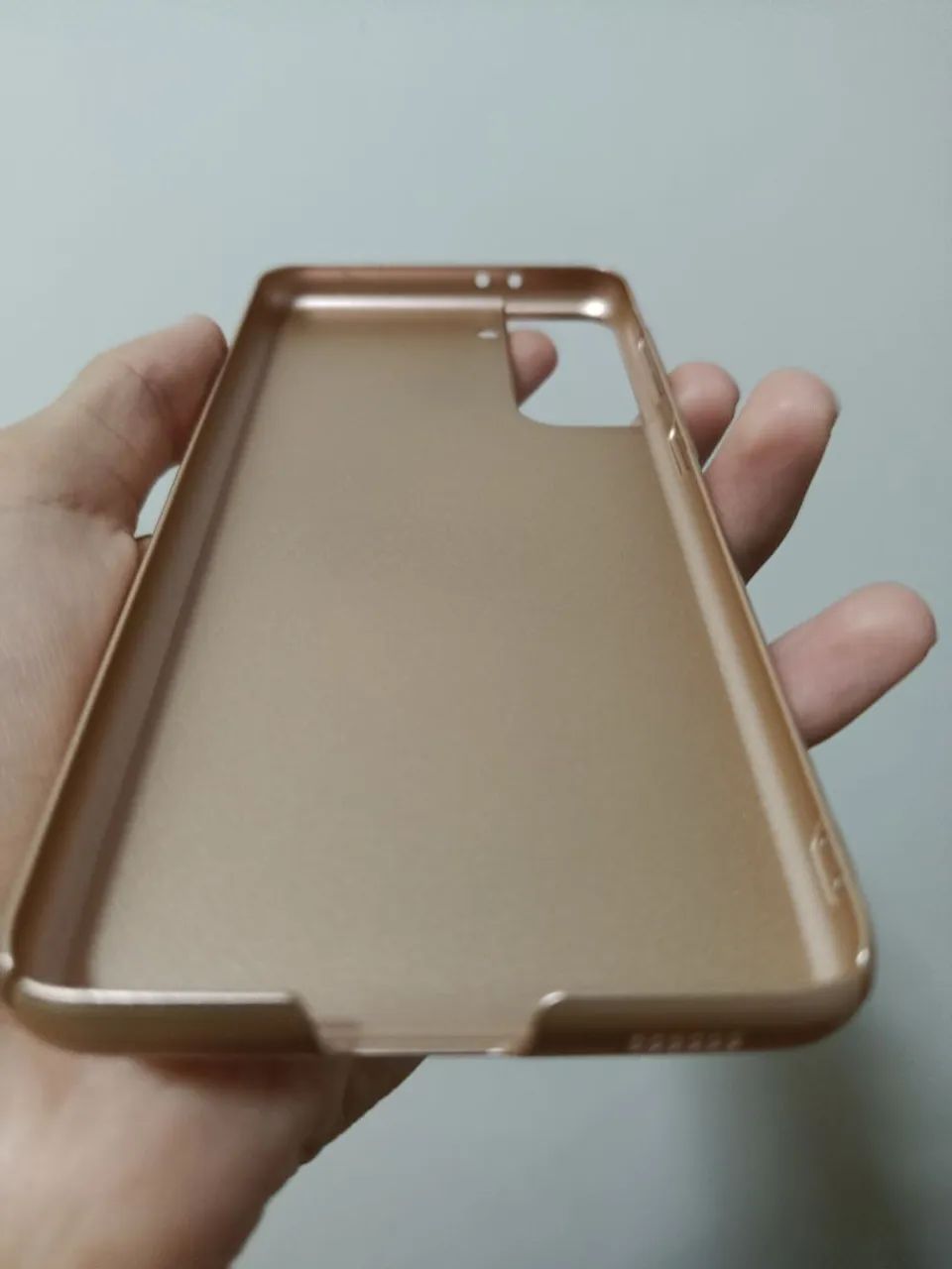 Capa Capinha Protetora Samsung Galaxy S21 GOLD  - Foto 3