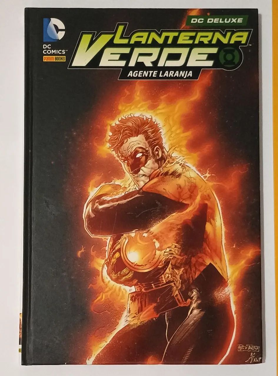 HQ Lanterna Verde: Agente Laranja - DC Deluxe (Panini) - Livros e