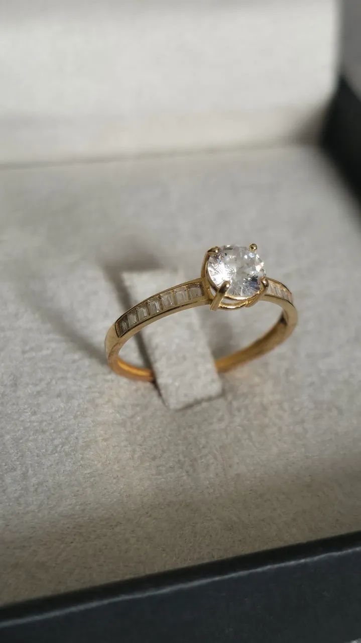 Anel ouro 18k