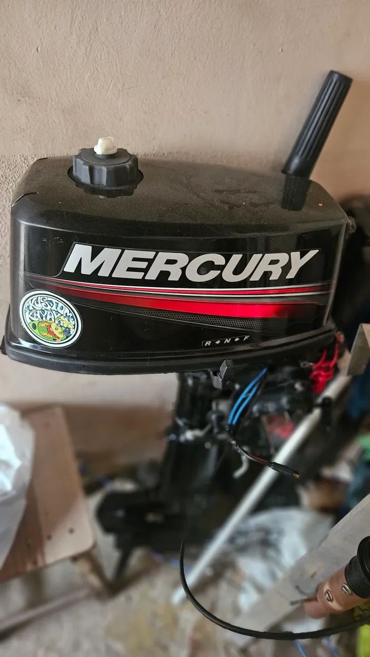 Motor de popa mercury 5hp  - Foto 2