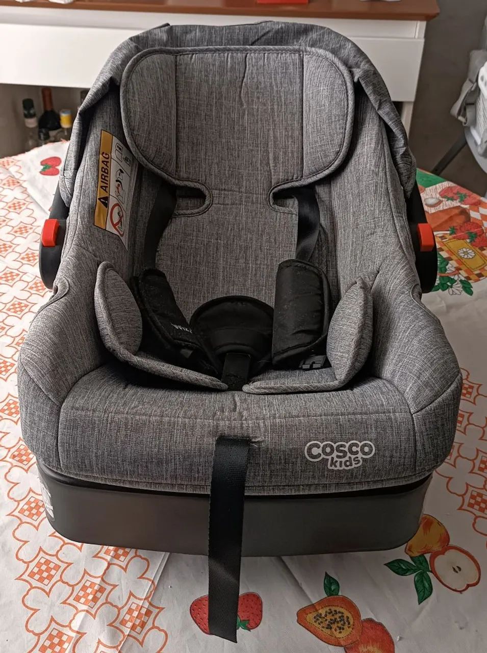 Bebê Conforto Cisco Kids Wizz com base Cinza Mescla