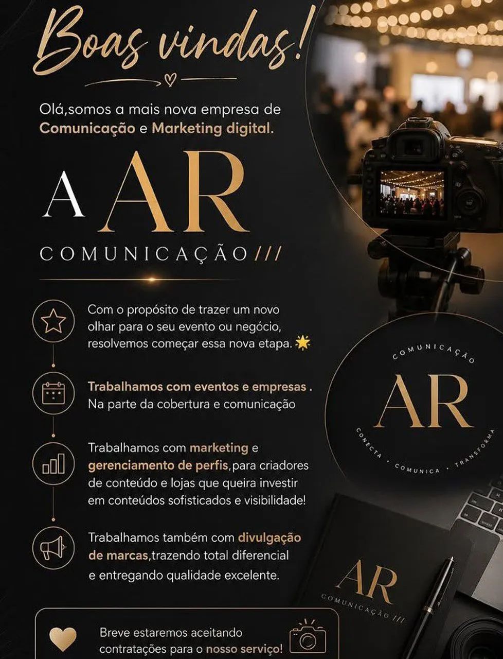 AR Comunicação - Marketing Digital e Cobertura de Eventos