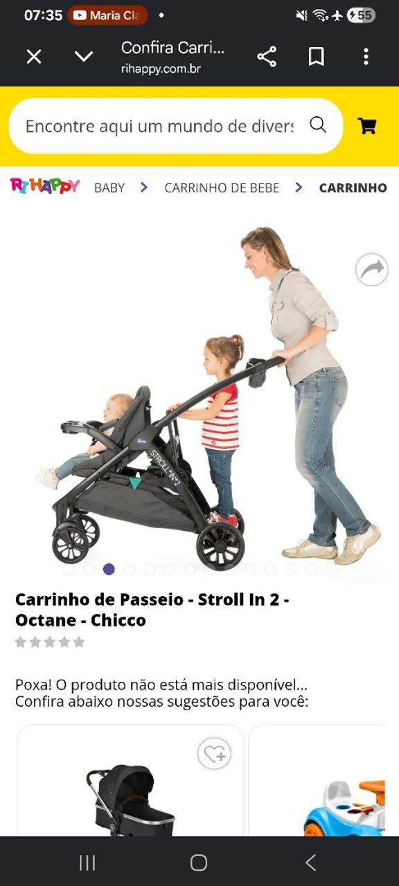 carrinho de bebê irmãos  - Foto 6
