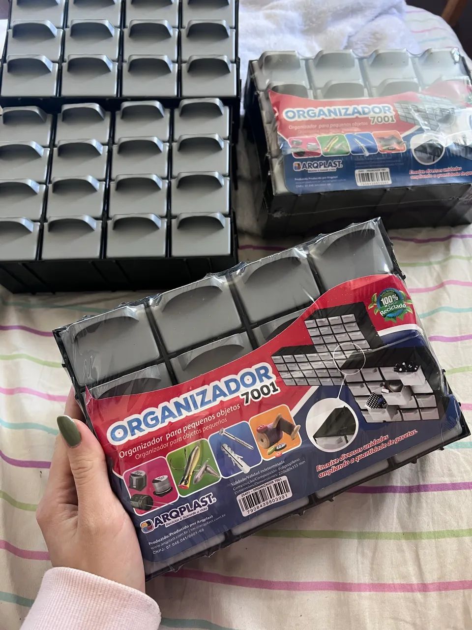 Organizador objetos pequenos