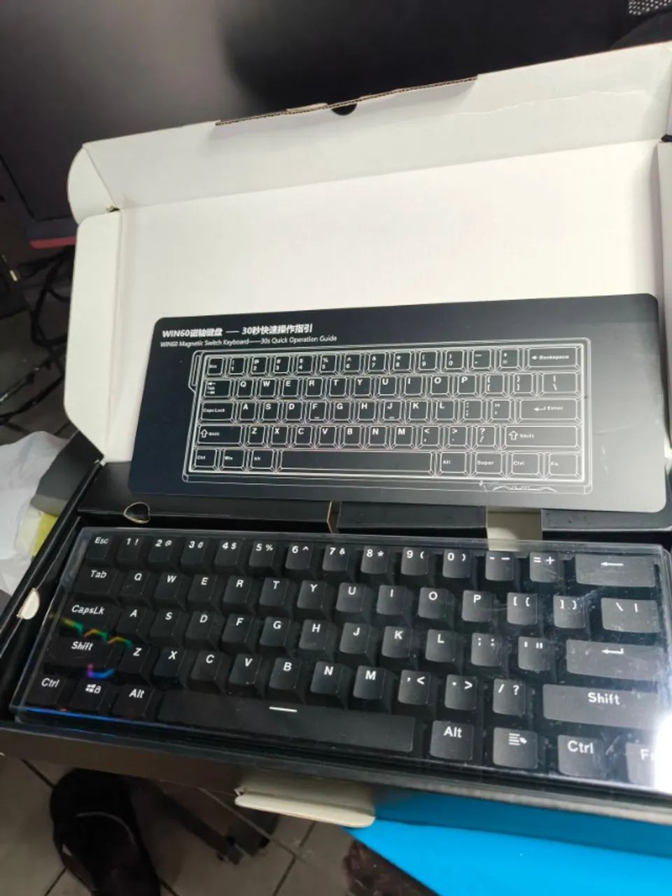 Teclado Magnético Gamer AULA WIN60 HE - Foto 2