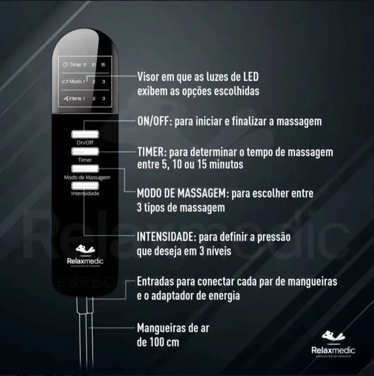 Massageador de pressão  - Foto 4