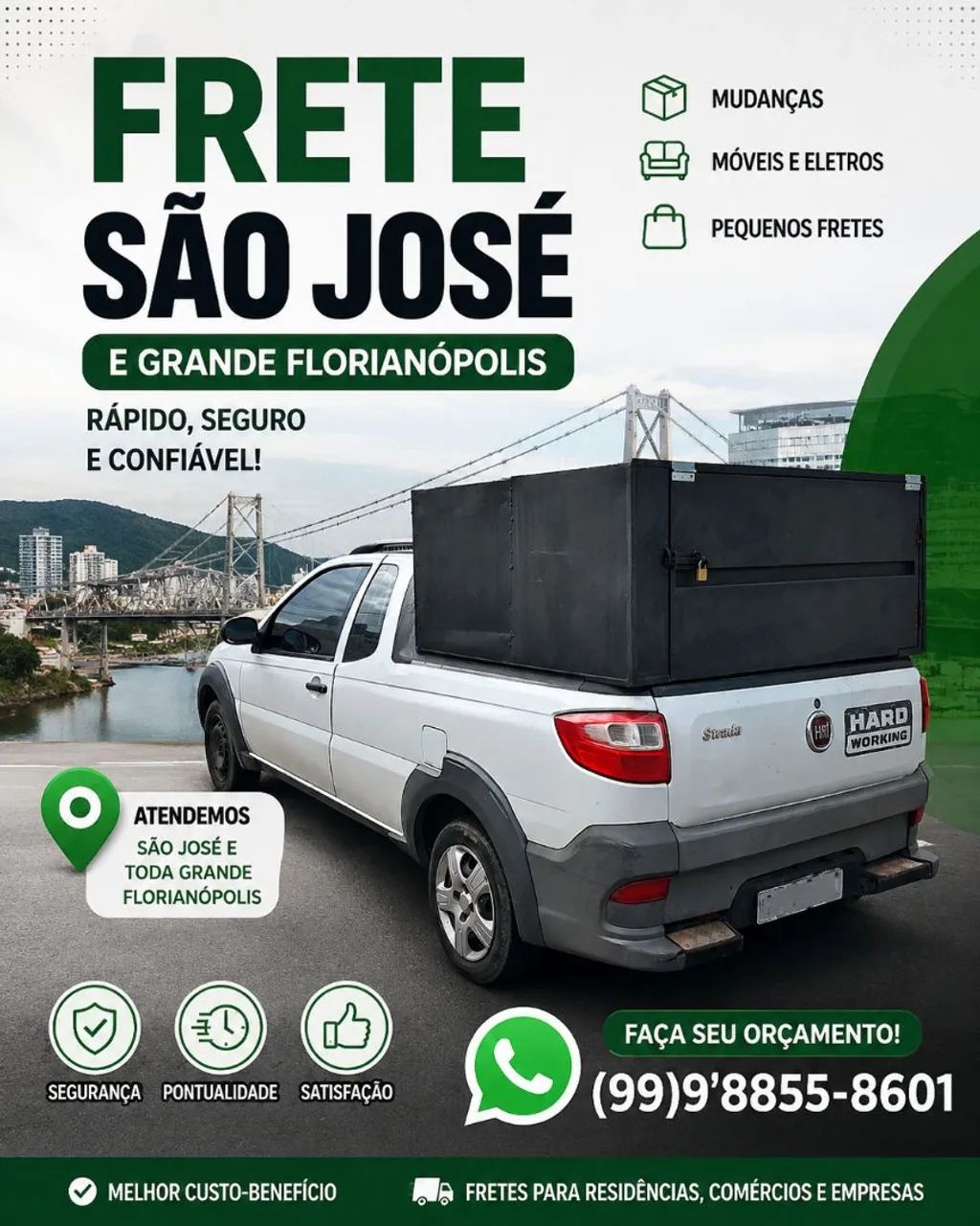 FRETE ? Faça sua proposta!