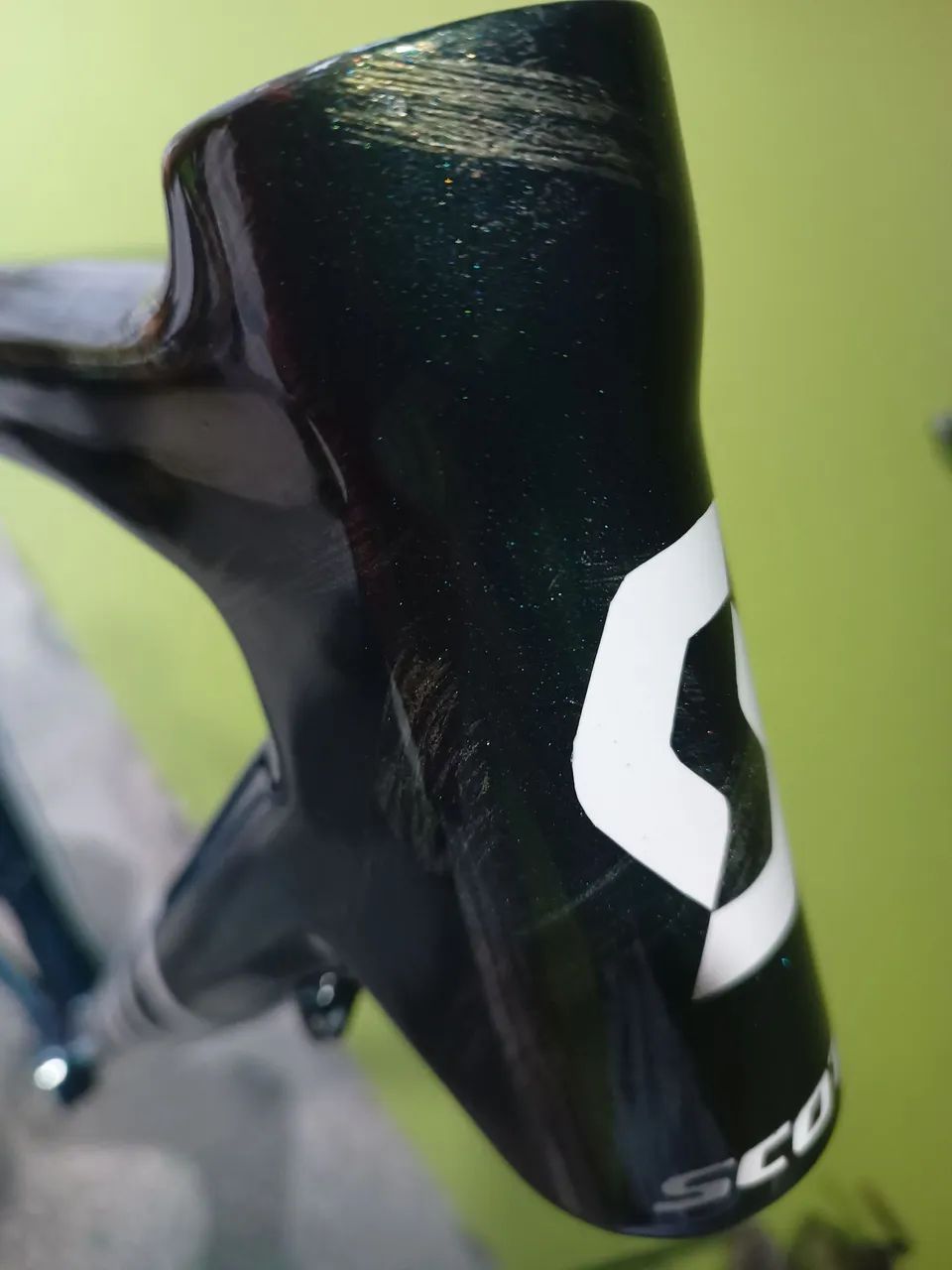 Pinturas em bicicleta de carbono, alumínio etc...