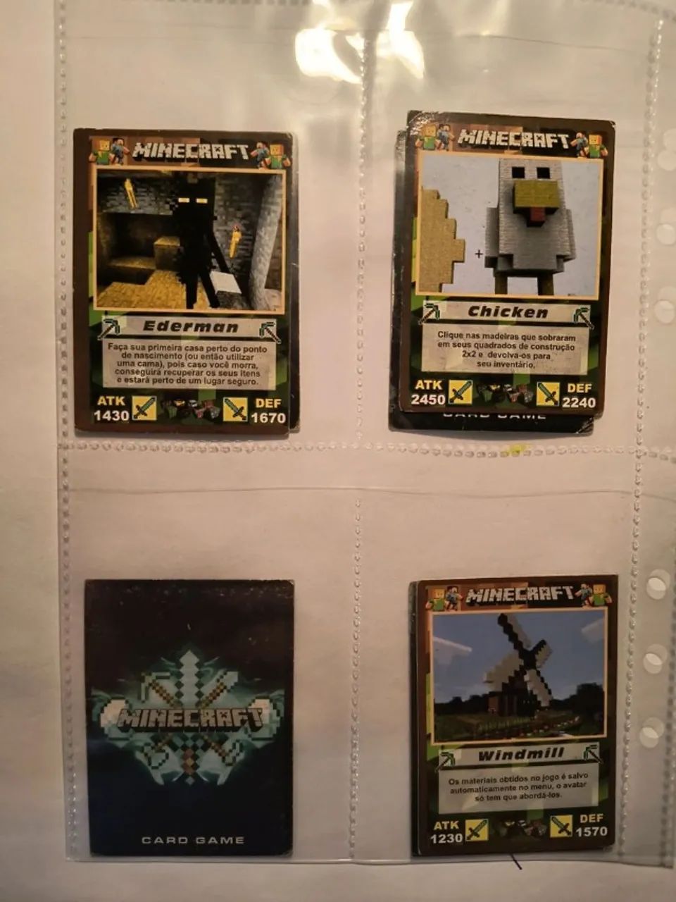 lote card game minecraft - Foto 2