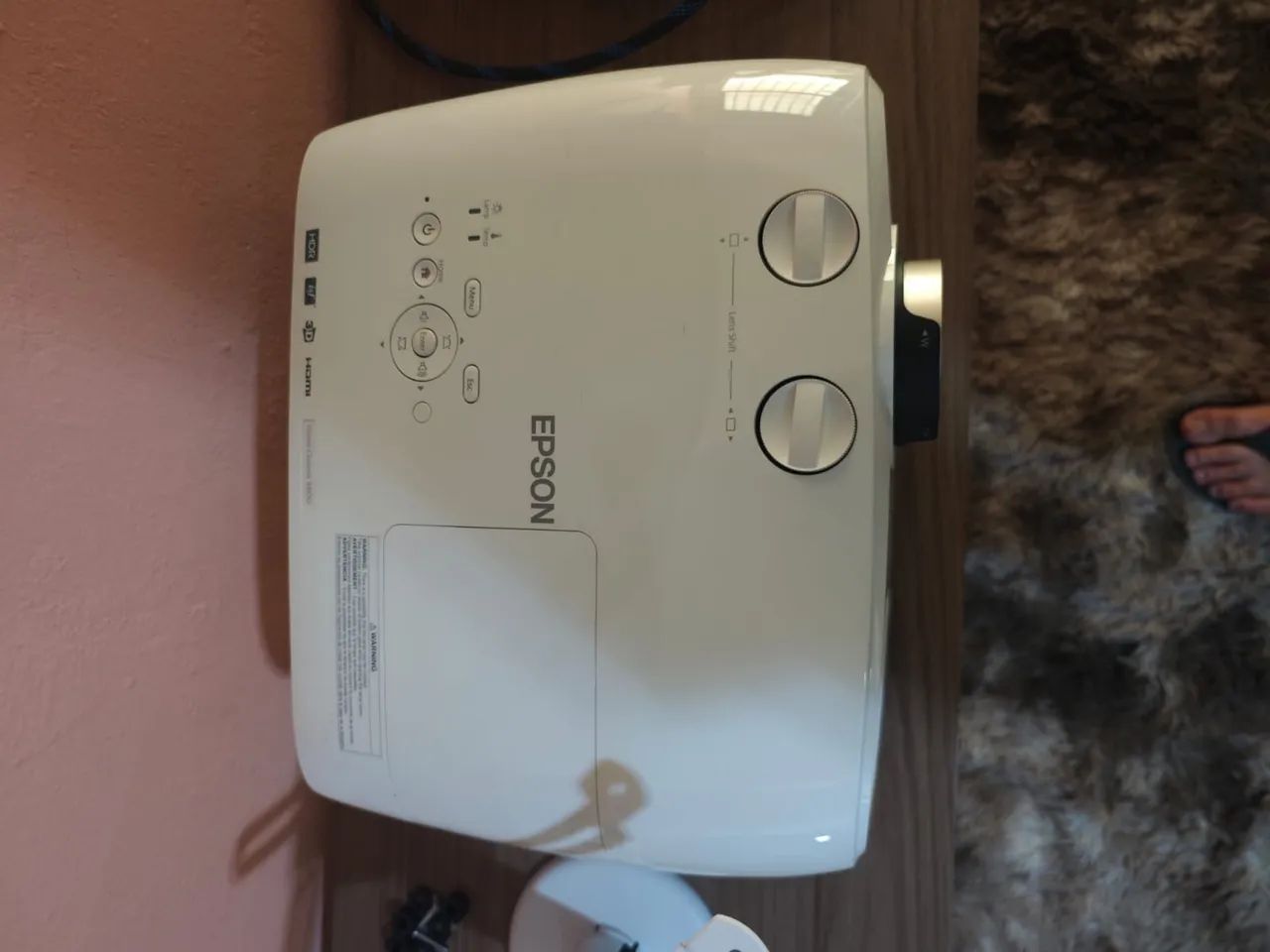 Projetor Epson Home Cinema 3800 4k Uhd 3000 Lúmens - Foto 6