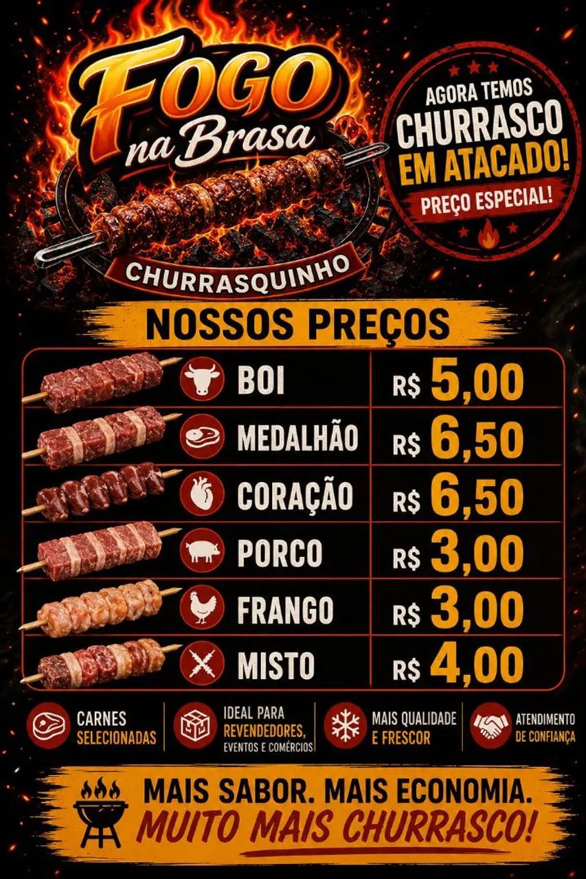 Churrasquinho sob encomenda  - Foto 2