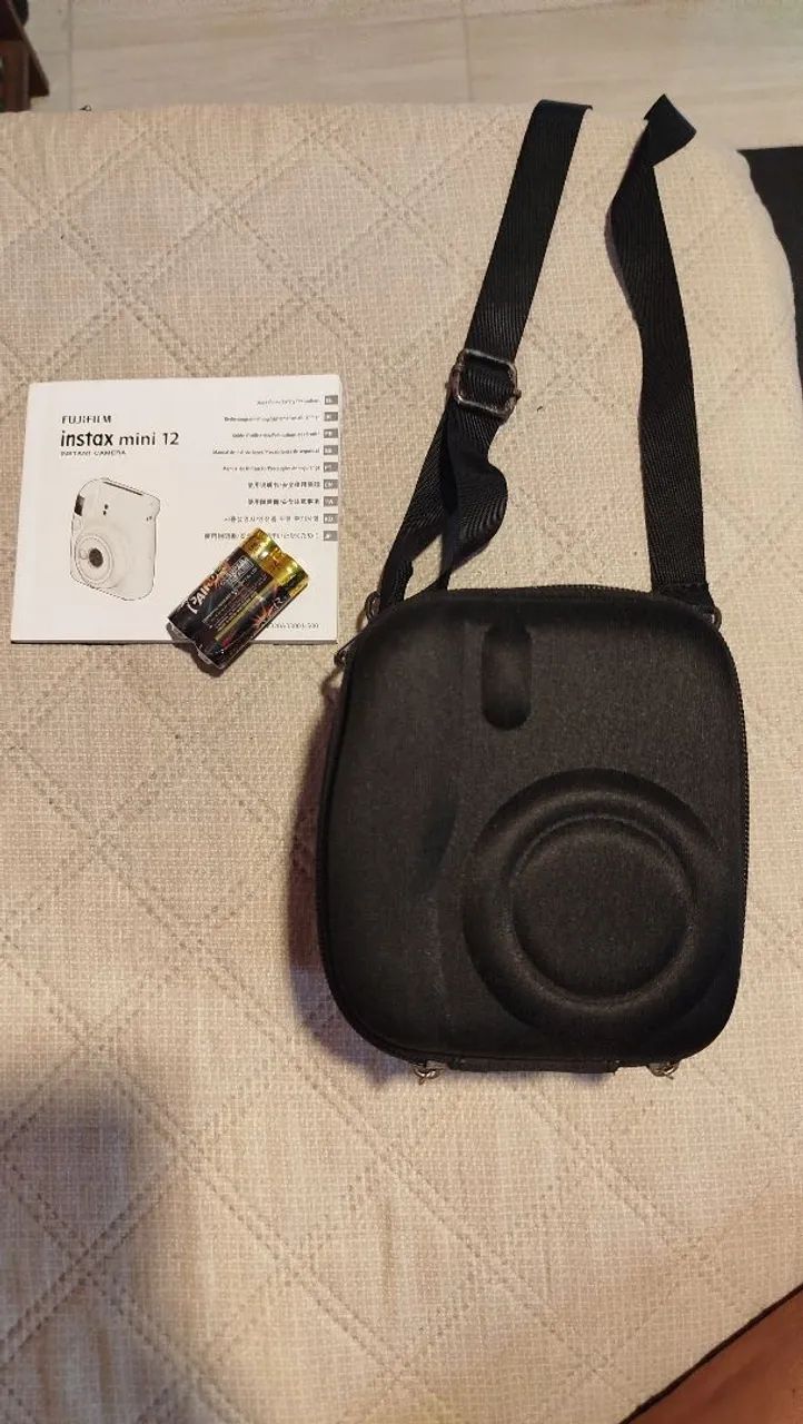Instax mini 12 (capa+pilha+manual) - Foto 5