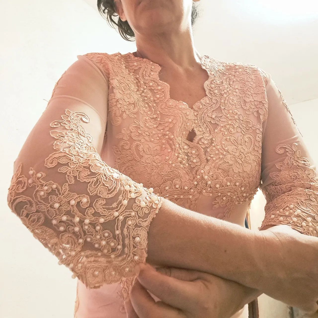 Vestido de madrinha tamanho G  - Foto 4
