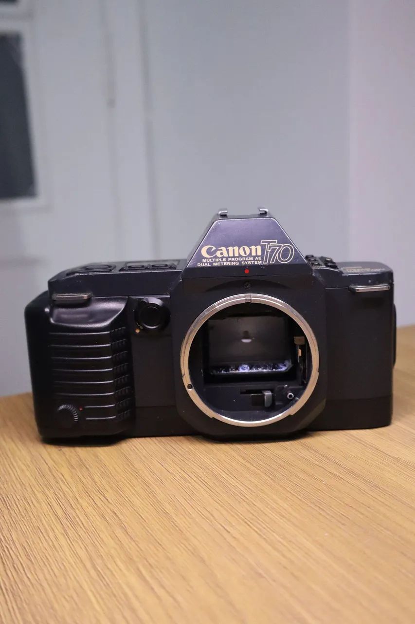 Canon T70 Funcionando 