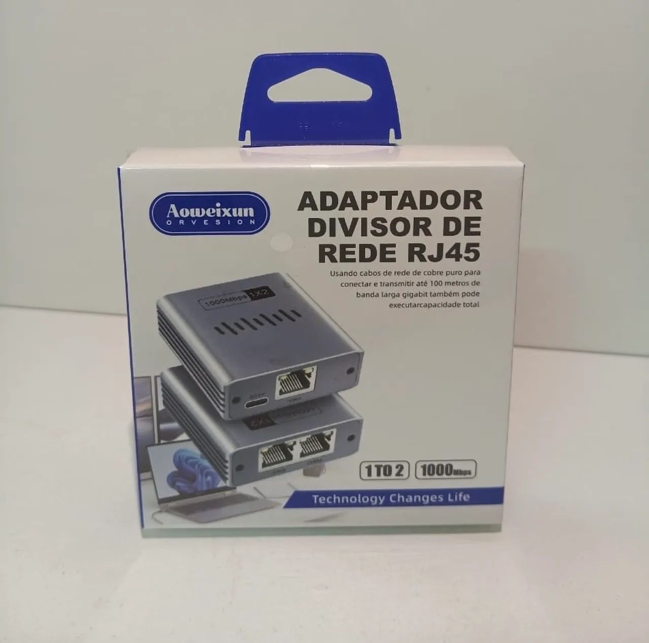Adaptador divisor de rede  - Foto 4