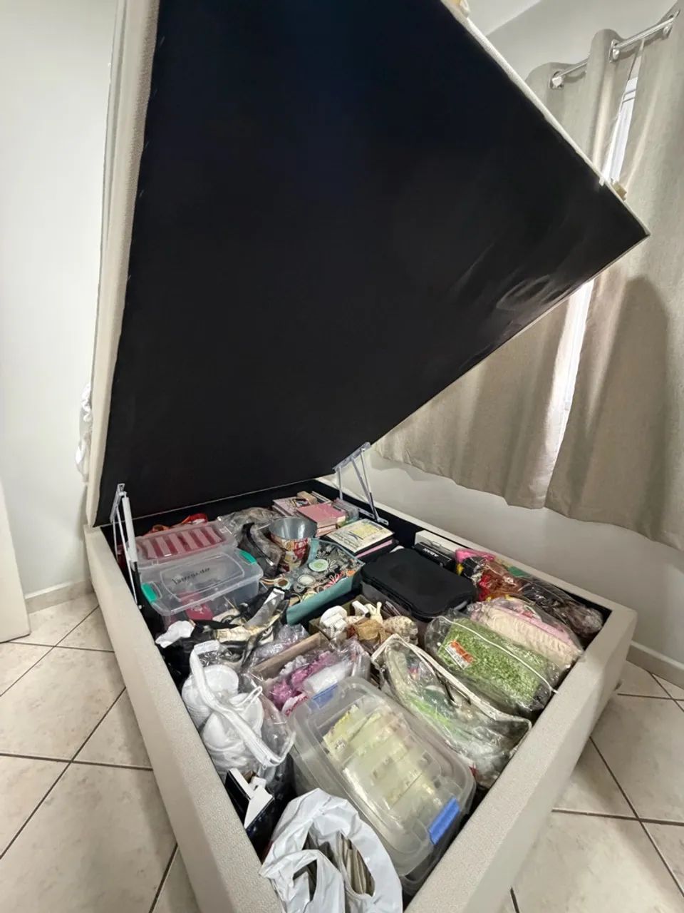 Cama box casal com colchão  - Foto 3