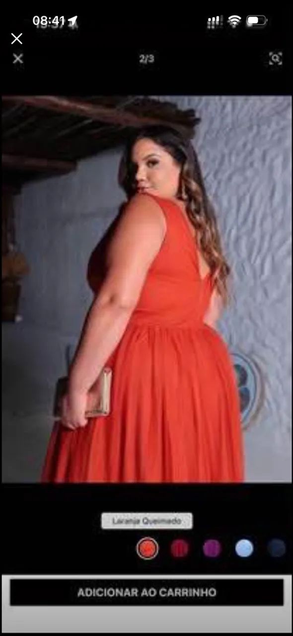 Vestido de festa Plus  - Foto 3