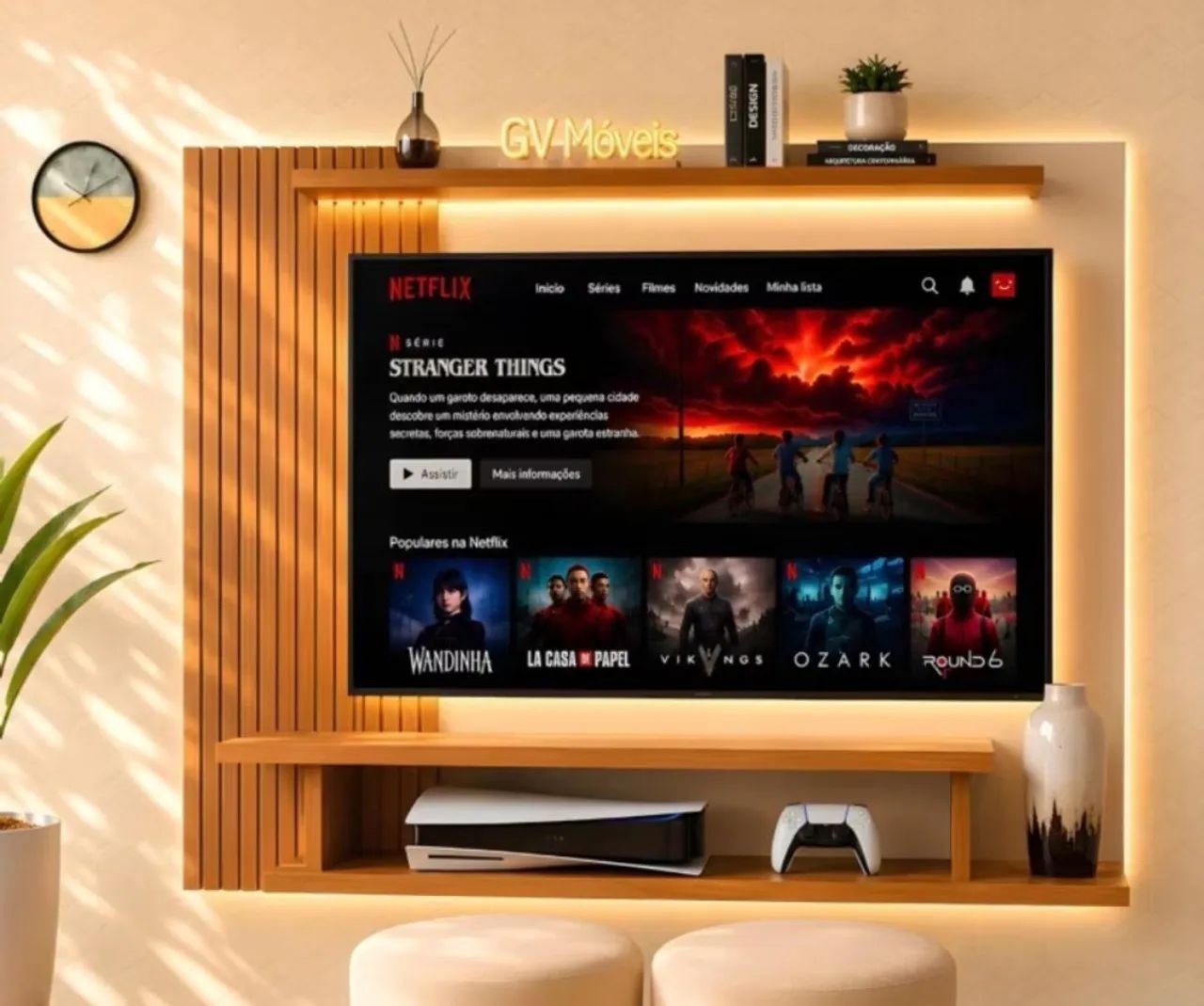 Painel tv até 60'