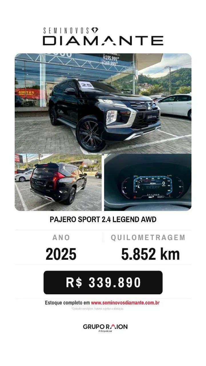 Mitsubishi Pajero SPORT LEGEND 4X4 2.4 TB AT 2025