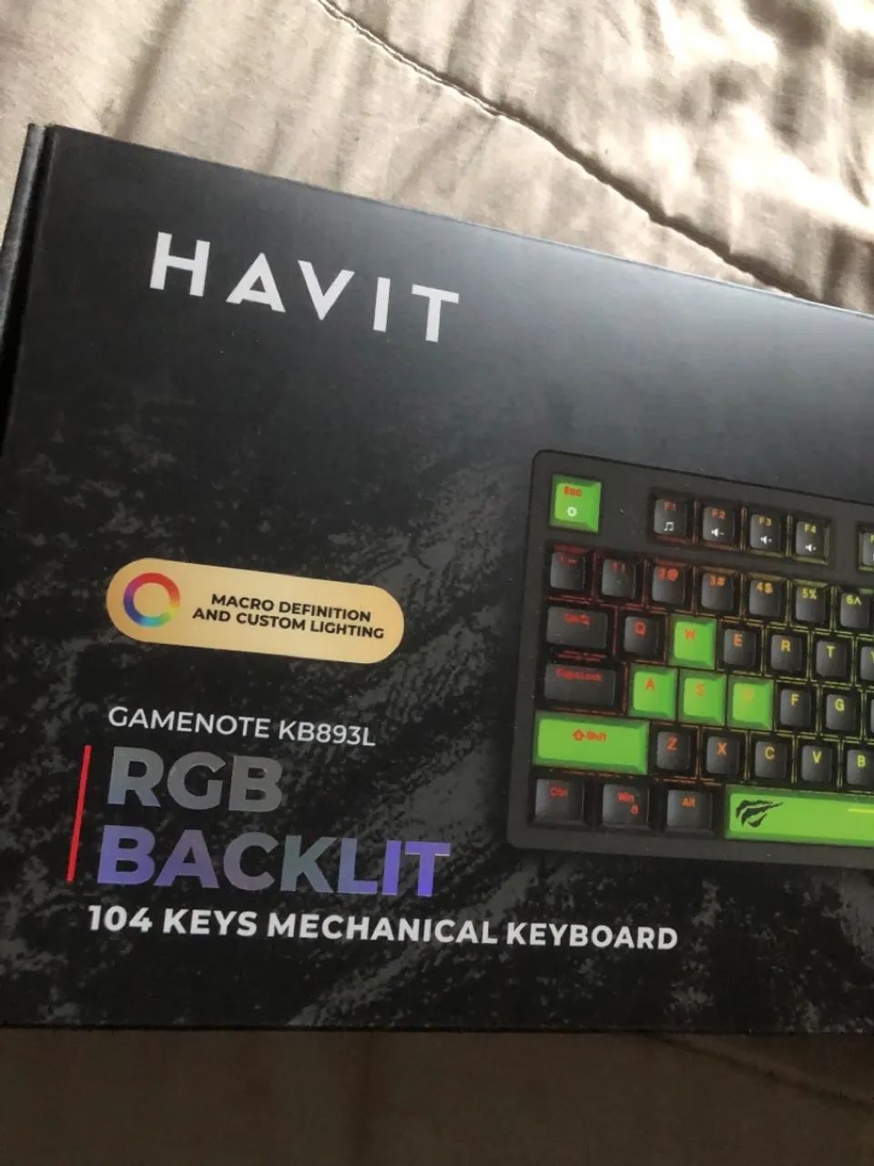 Teclado mecânico havit