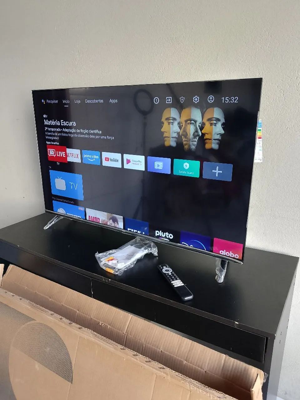 TV TCL 43* (6 MESES DE USO) ANDROID 4K.