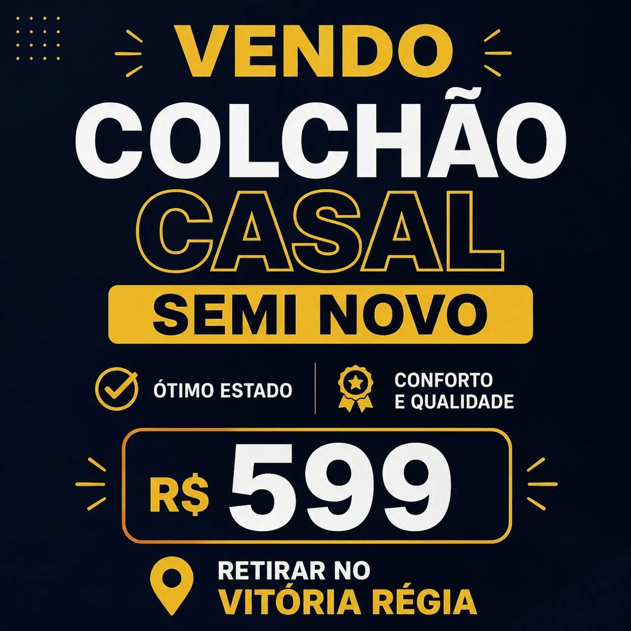 Colchão Casal Tradicional Probel - Foto 4