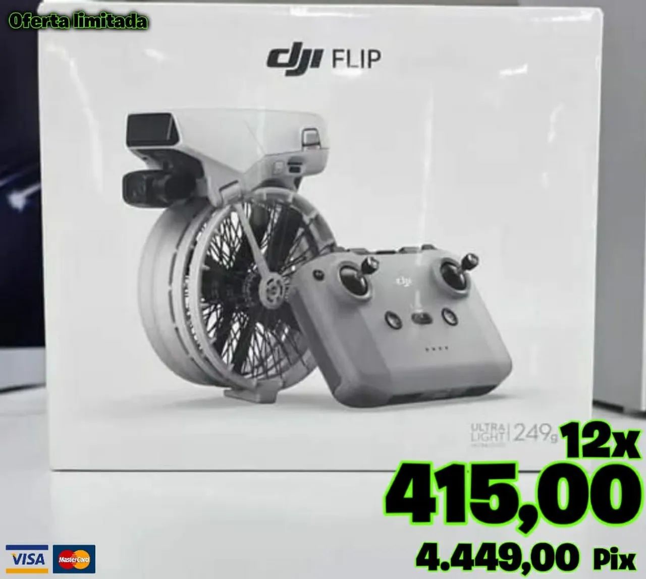 Drone DJI Flip Standart ( Novos/ Lacrados ) Em até 18 vezes 