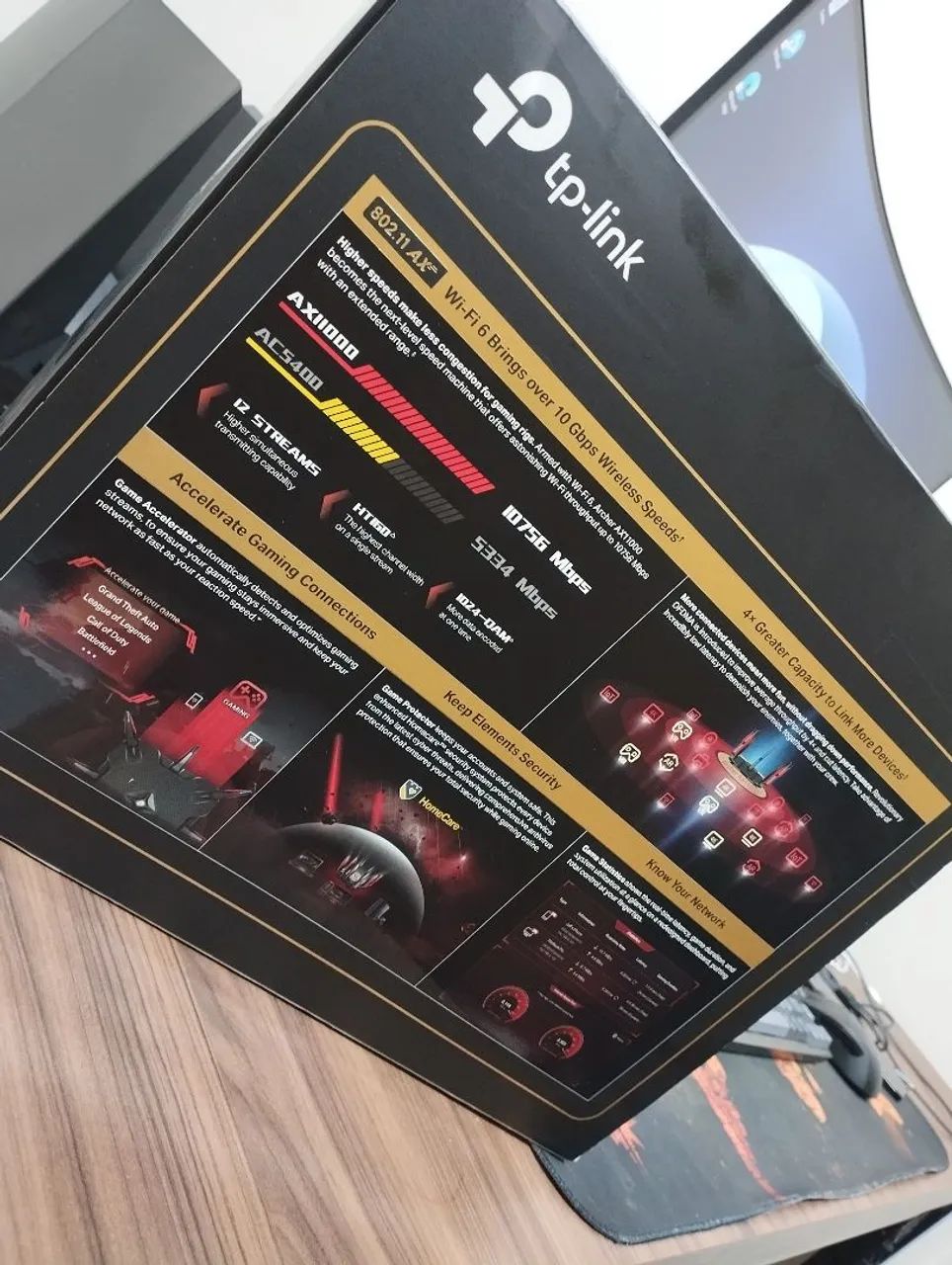 Roteador gamer tp-link AX11000 - Foto 2