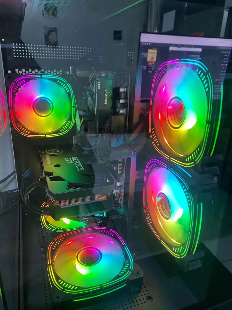 Pc gamer, vendo ou troco por iPhone  - Foto 4