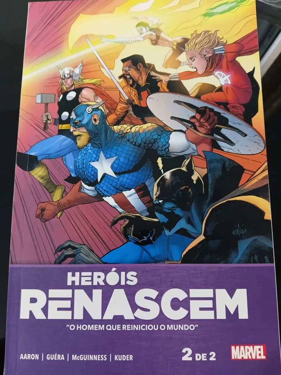 Herois renascem Marvel em dois volumes.  - Foto 4
