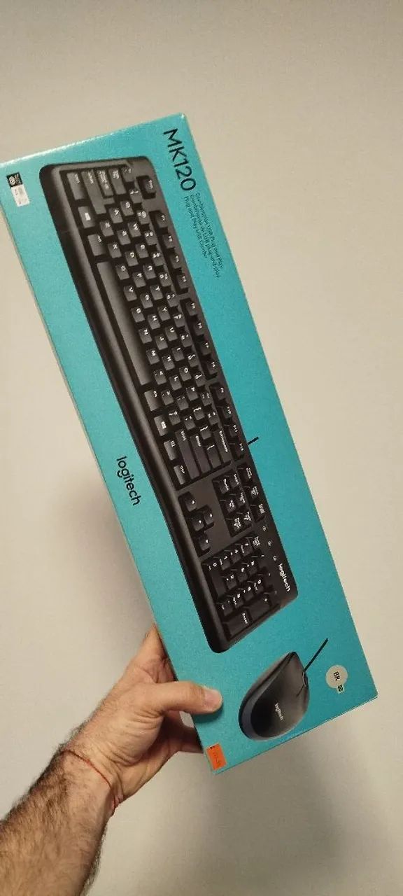 Kit Teclado e Mouse Logitech  - Foto 4