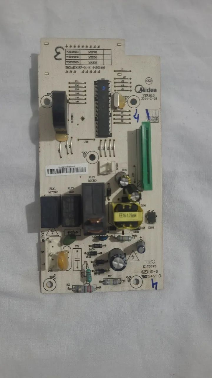 Placa de potência micro-ondas Electrolux MTD30 bivolt funcionando perfeitamente  - Foto 3
