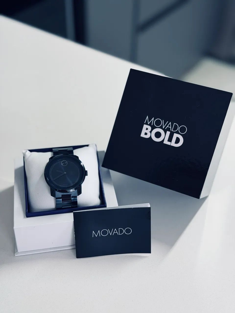 Relógio Movado Bold Azul Marinho