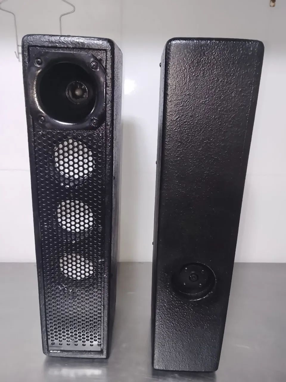 Vendo par de caixas passivas torre 250 wts cada uma  - Foto 2
