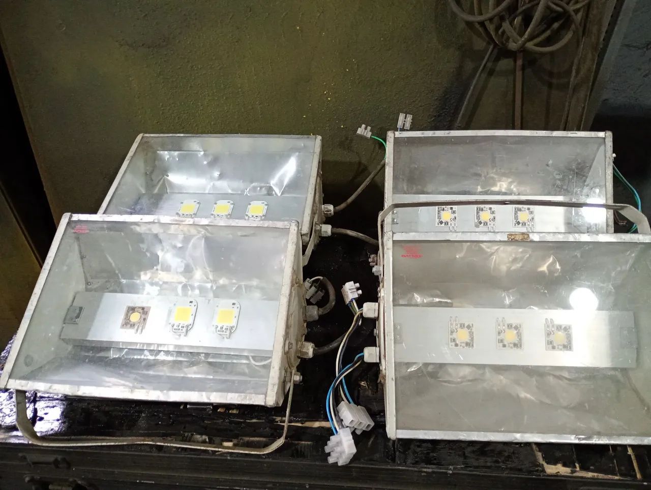 Refletor 500 watts 4 peças 